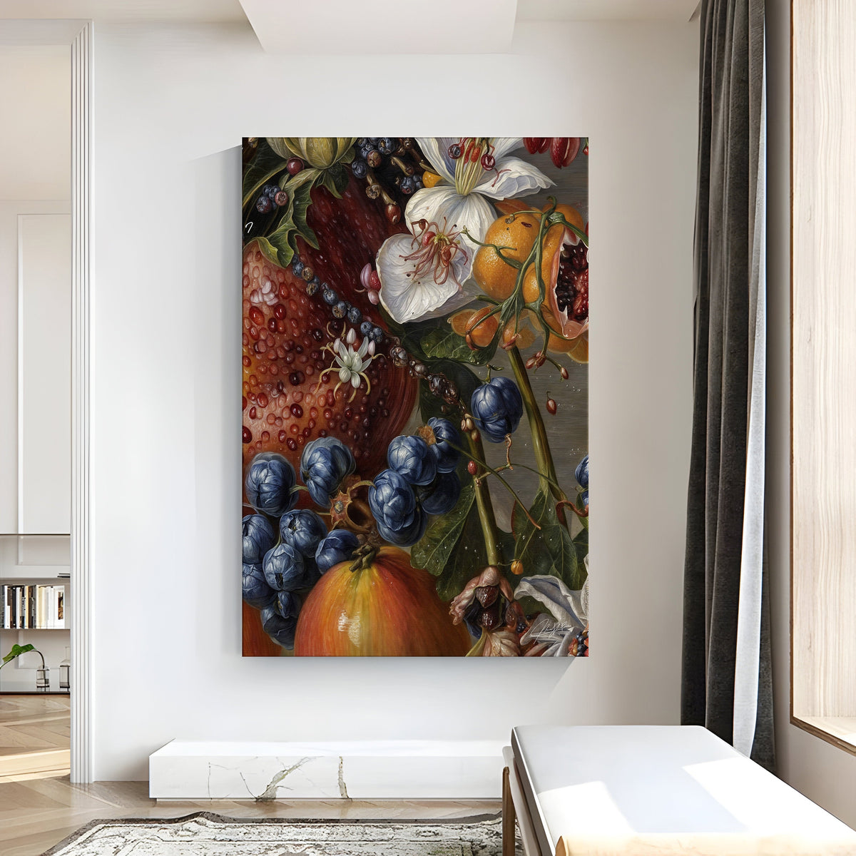 Canvas Print: "Baroque Bounty"