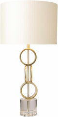 Zell Gold Crystal Table Lamp - Clearance