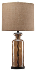 Laurentia - Glass Table Lamp  - Champagne