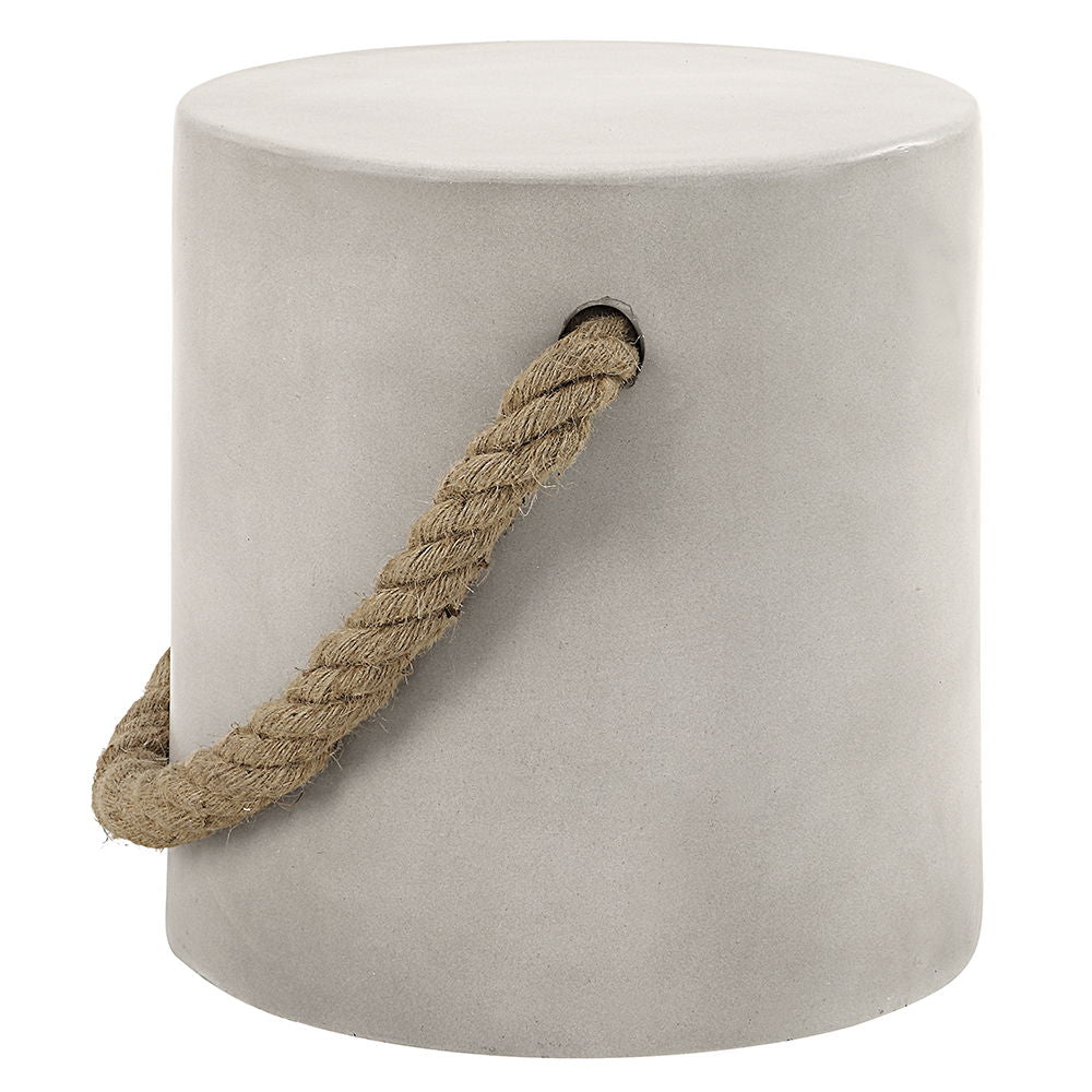 Gene - Accent Table - Natural Gray