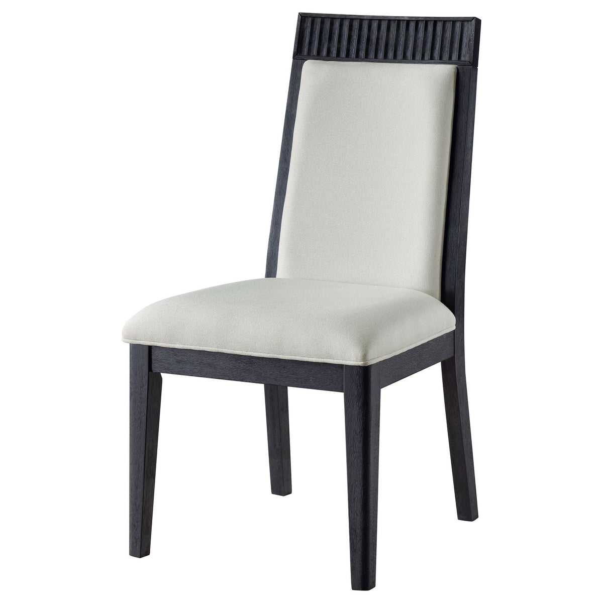 Brookmead Dining Side Chair Ivory and Black (Set of 2)