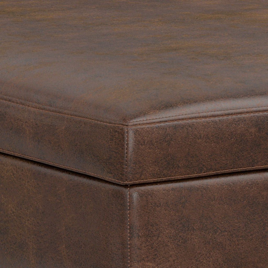 Owen - Multifunctional Square Coffee Table Storage Ottoman