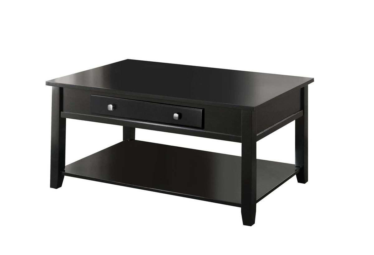 Malachi - Coffee Table With Lift Top - Black