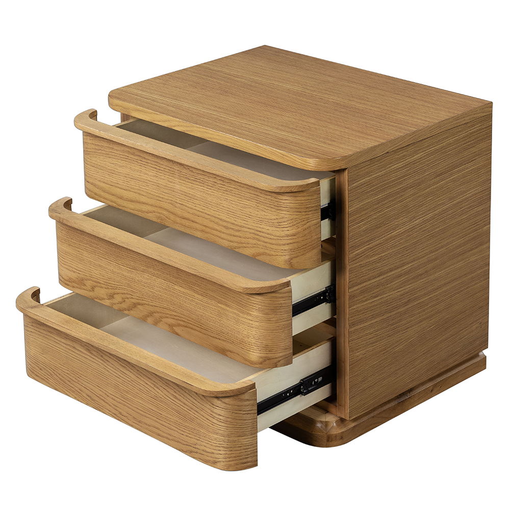 Zoey - Nightstand - Oak