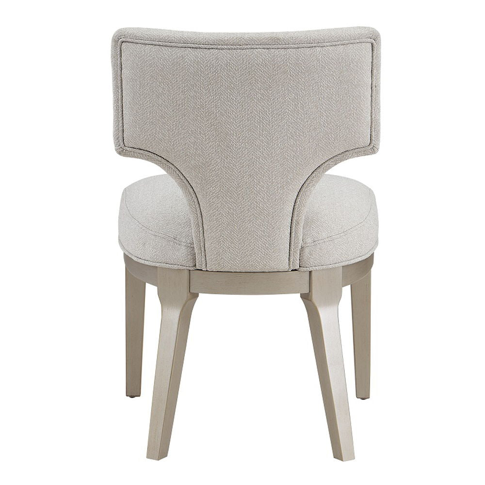 Kasa - Side Chair (Set of 2) - Linen & Champagne