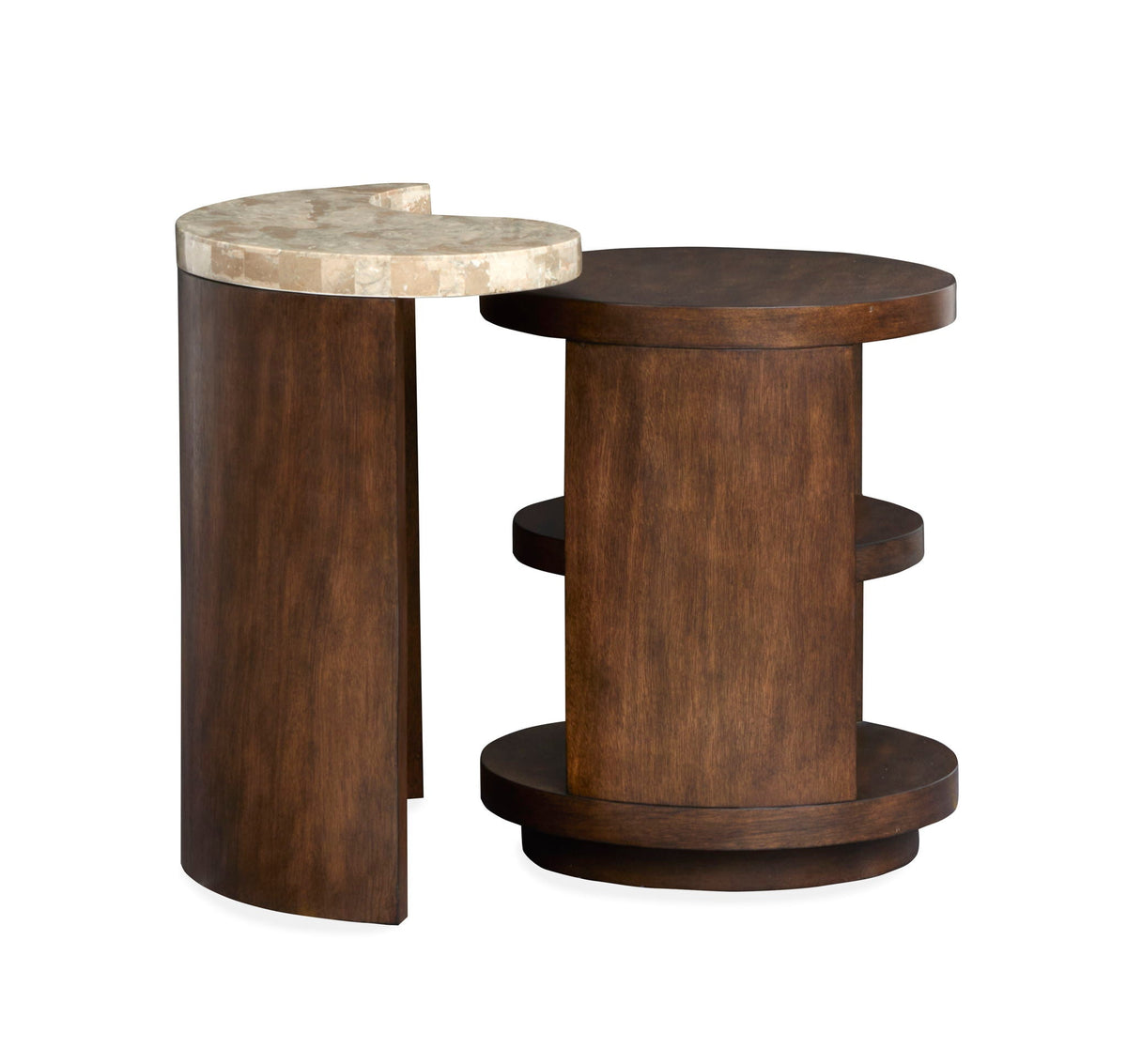McPherson - Nesting End Table (Set of 2) - Burnt Umber