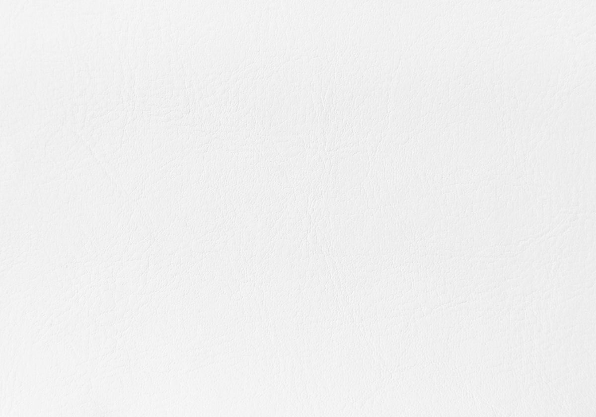 Full Size Headboard Only Upholstered Leather Look - White