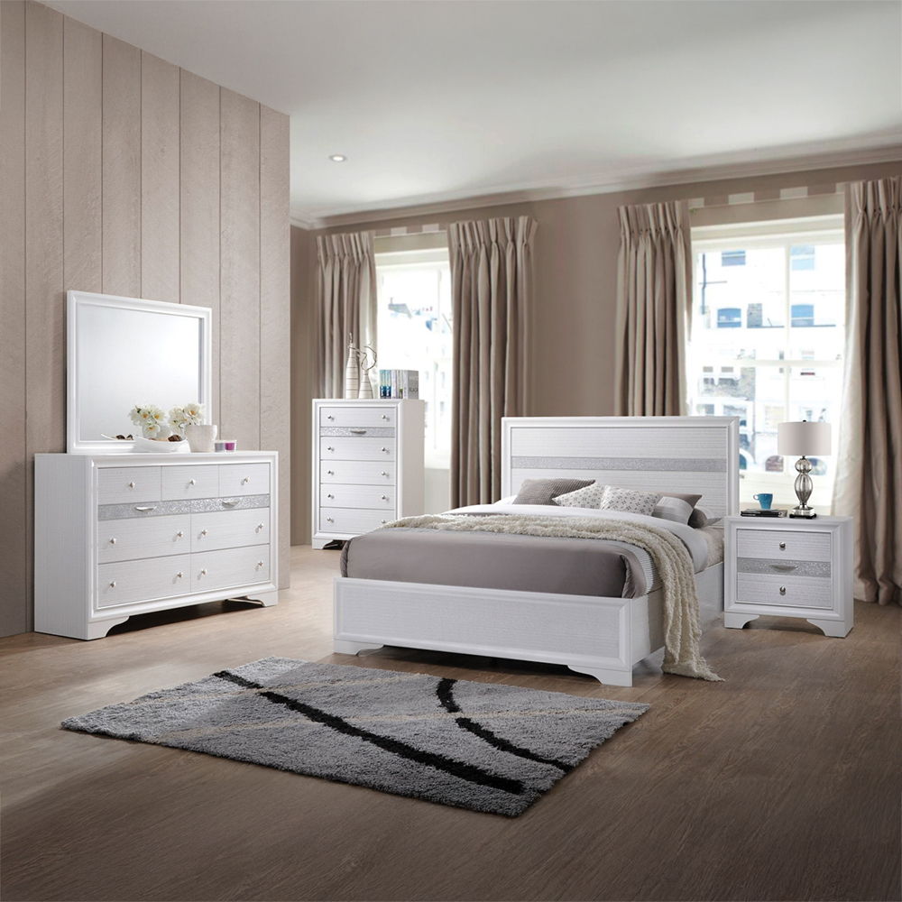 Naima - Contemporary - Bed