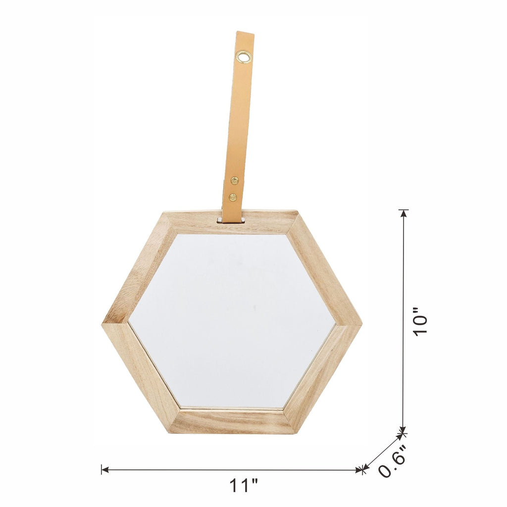 Harlan - Wall Accent Hexagon Mirror