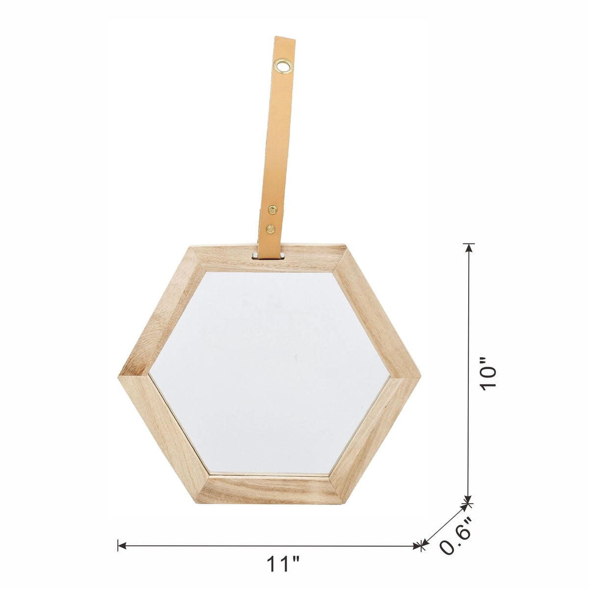 Harlan - Wall Accent Hexagon Mirror