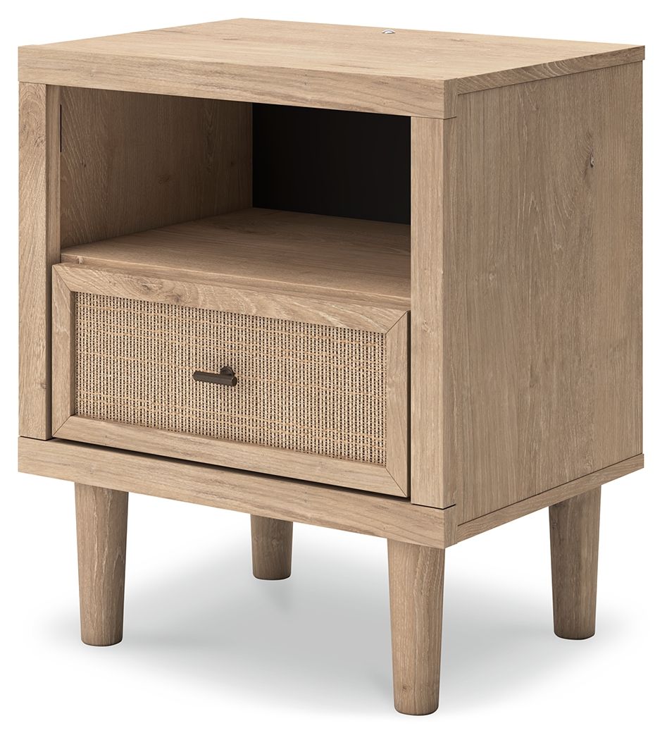 Cielden - One Drawer Night Stand - Two-Tone