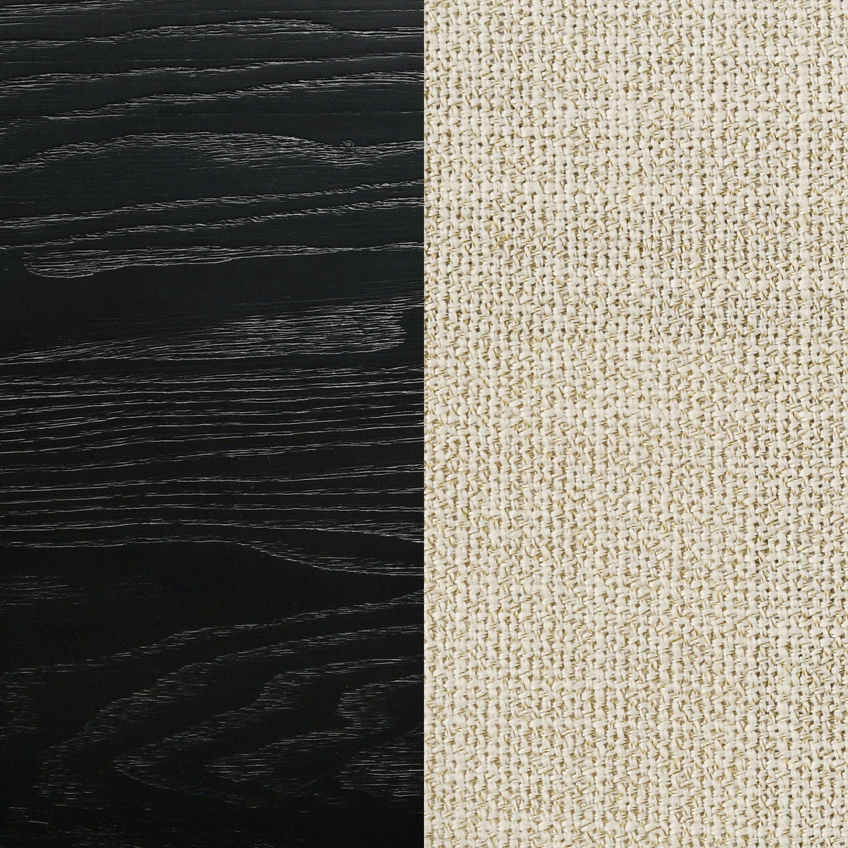 Arini 56-inch California King Panel Bed Cream and Black
