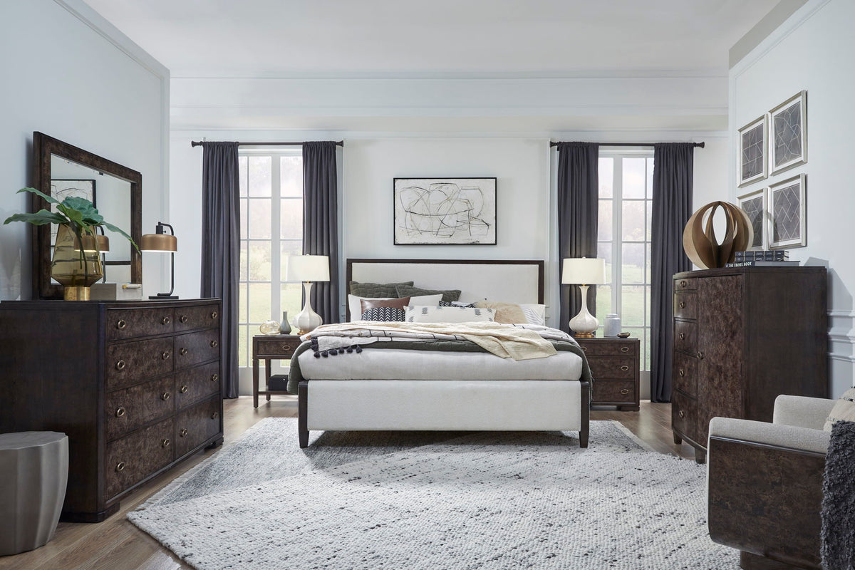 Rowan - Upholstered Panel Bed
