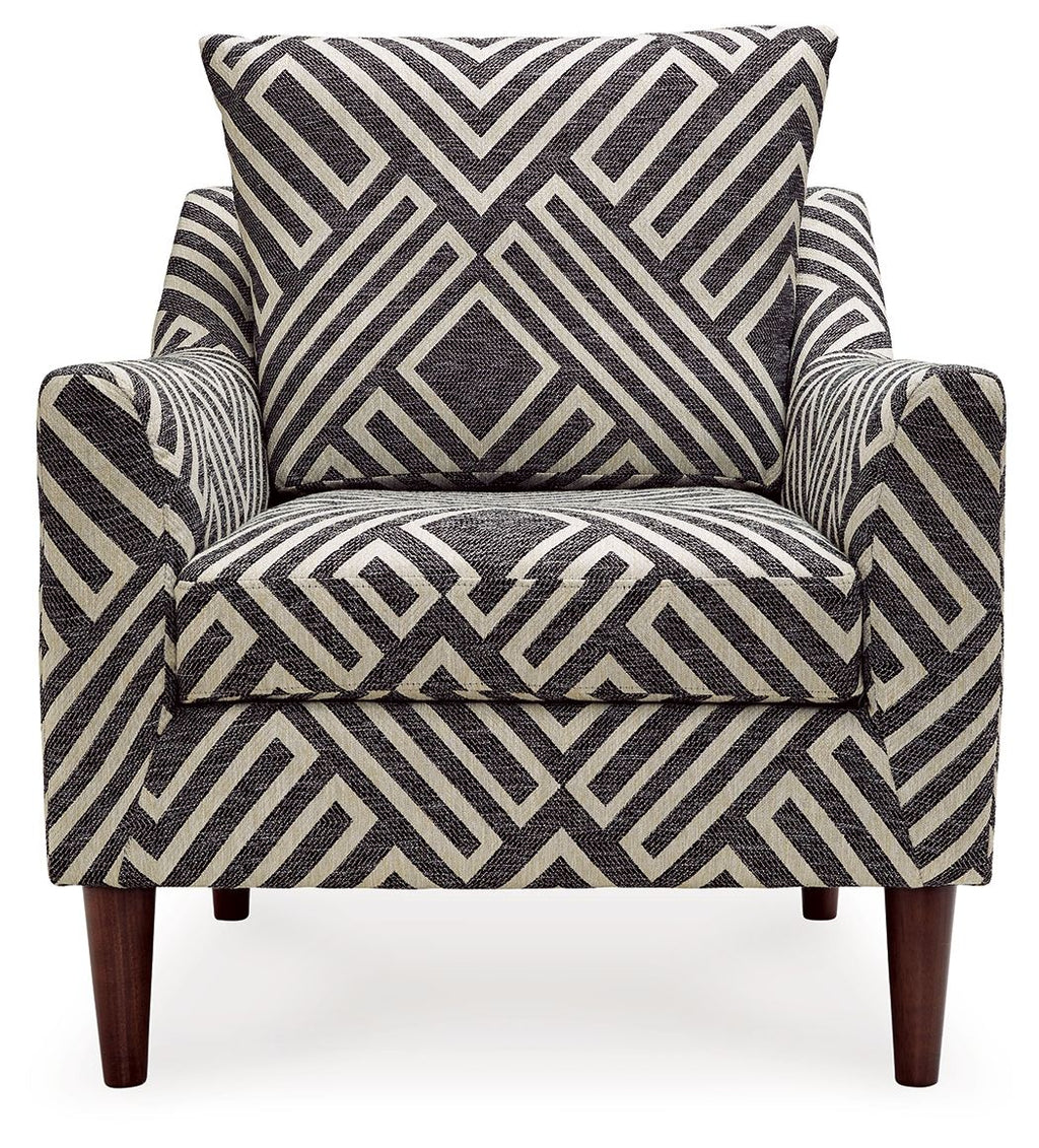 Morrilton Next-Gen Nuvella - Accent Chair - Natural / Charcoal