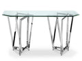 Lenox Square - Rectangular Sofa Table - Chrome
