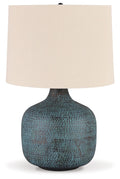 Malthace - Metal Table Lamp - Patina
