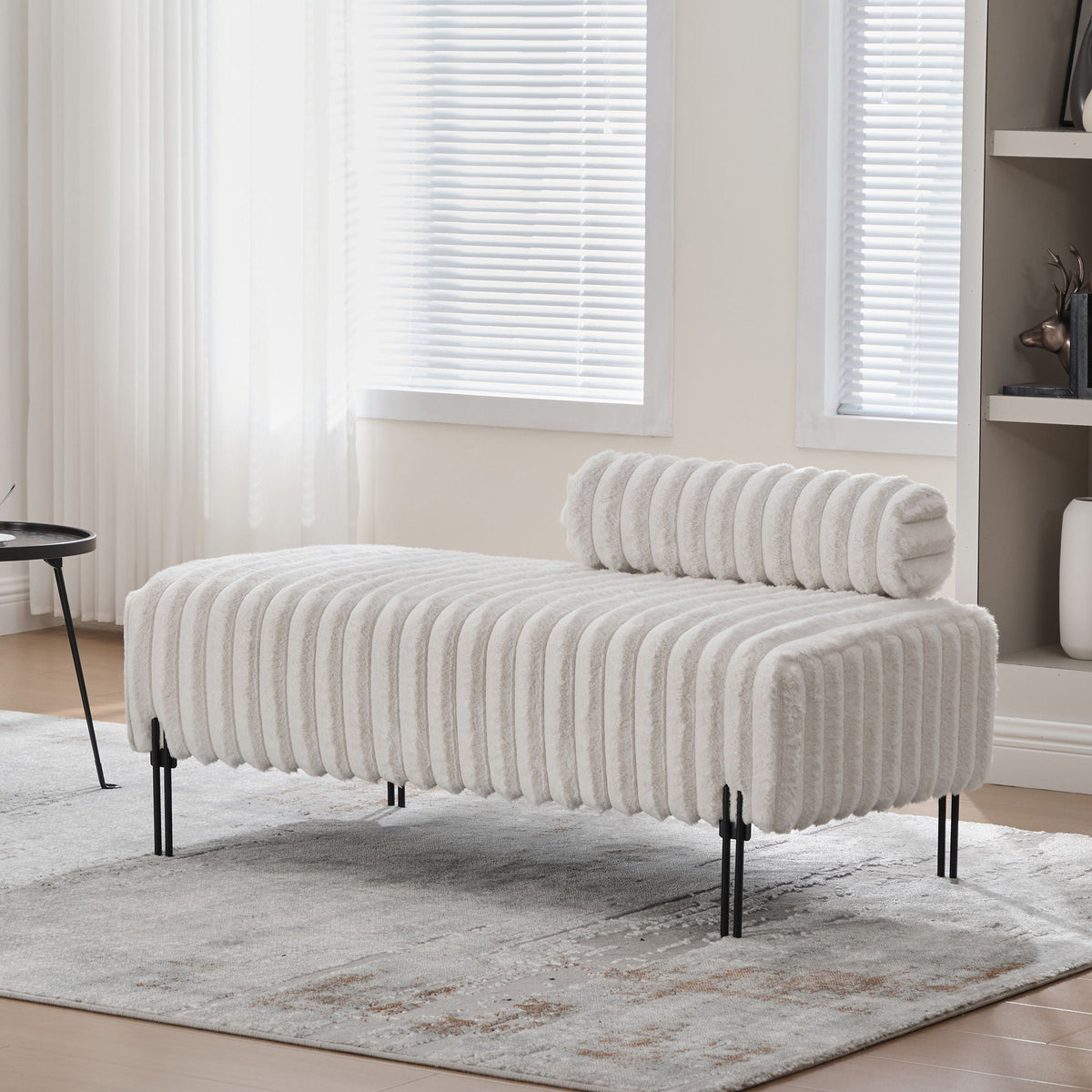 Mini Loveseat With Adjustable Backrest