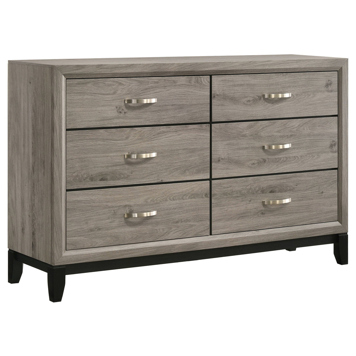 Valen Five-piece Twin Bedroom Set Light Taupe