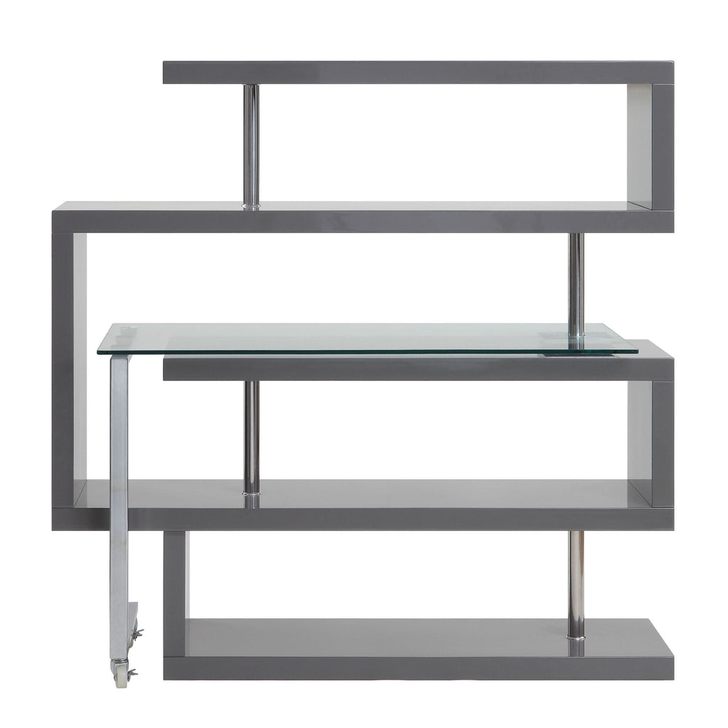 Buck II - Writing Desk With Bookshelf