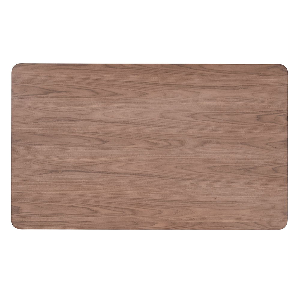 Rebi - Dining Table - Walnut & Black