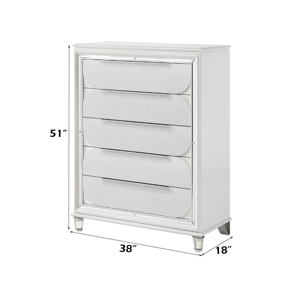 Tarian - Chest - Pearl White
