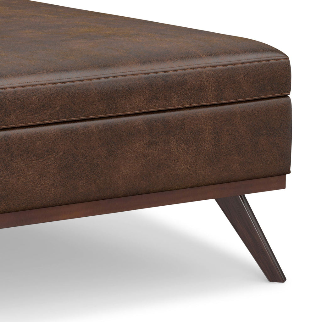 Owen - Multifunctional Square Coffee Table Storage Ottoman