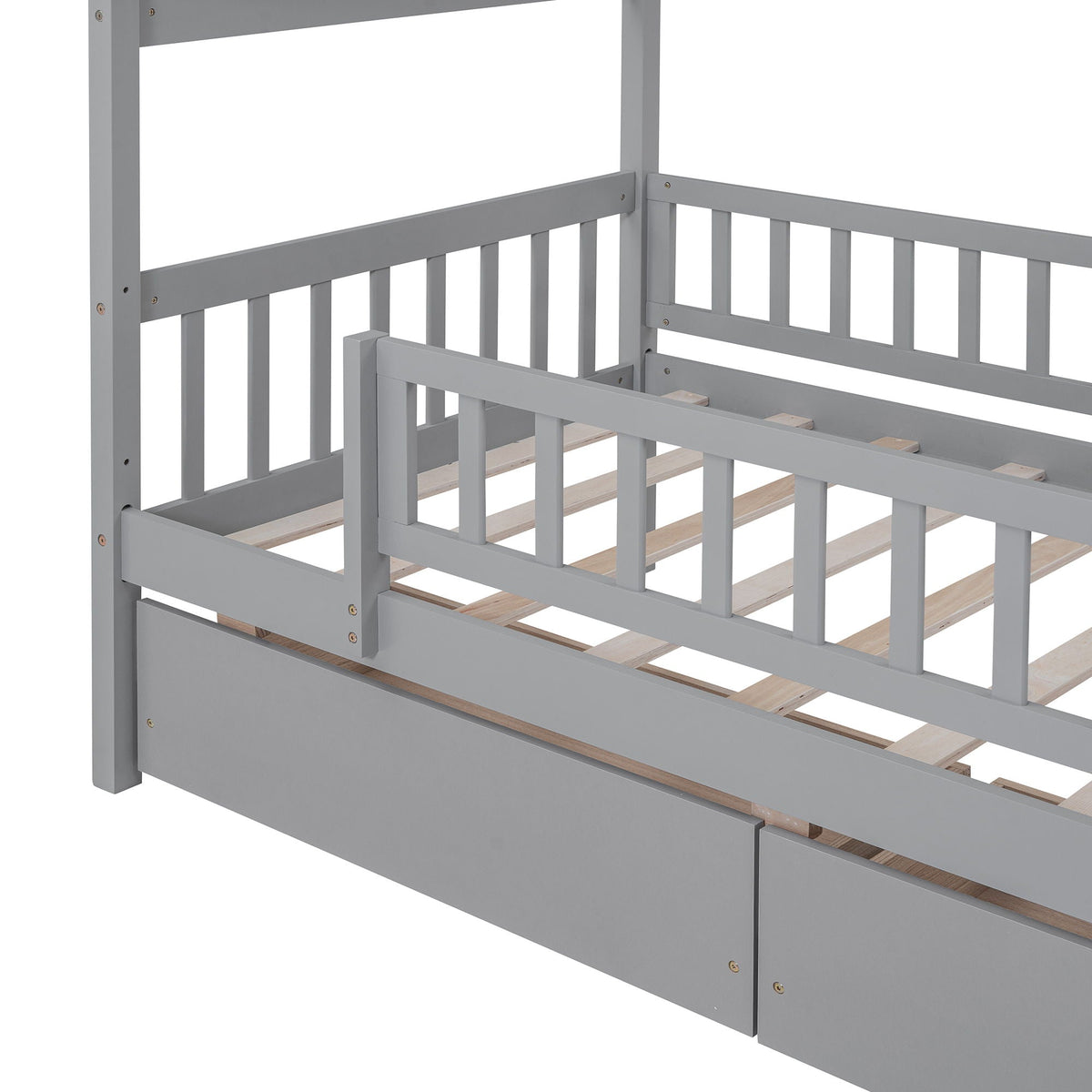 House Bed With 2 Drawers