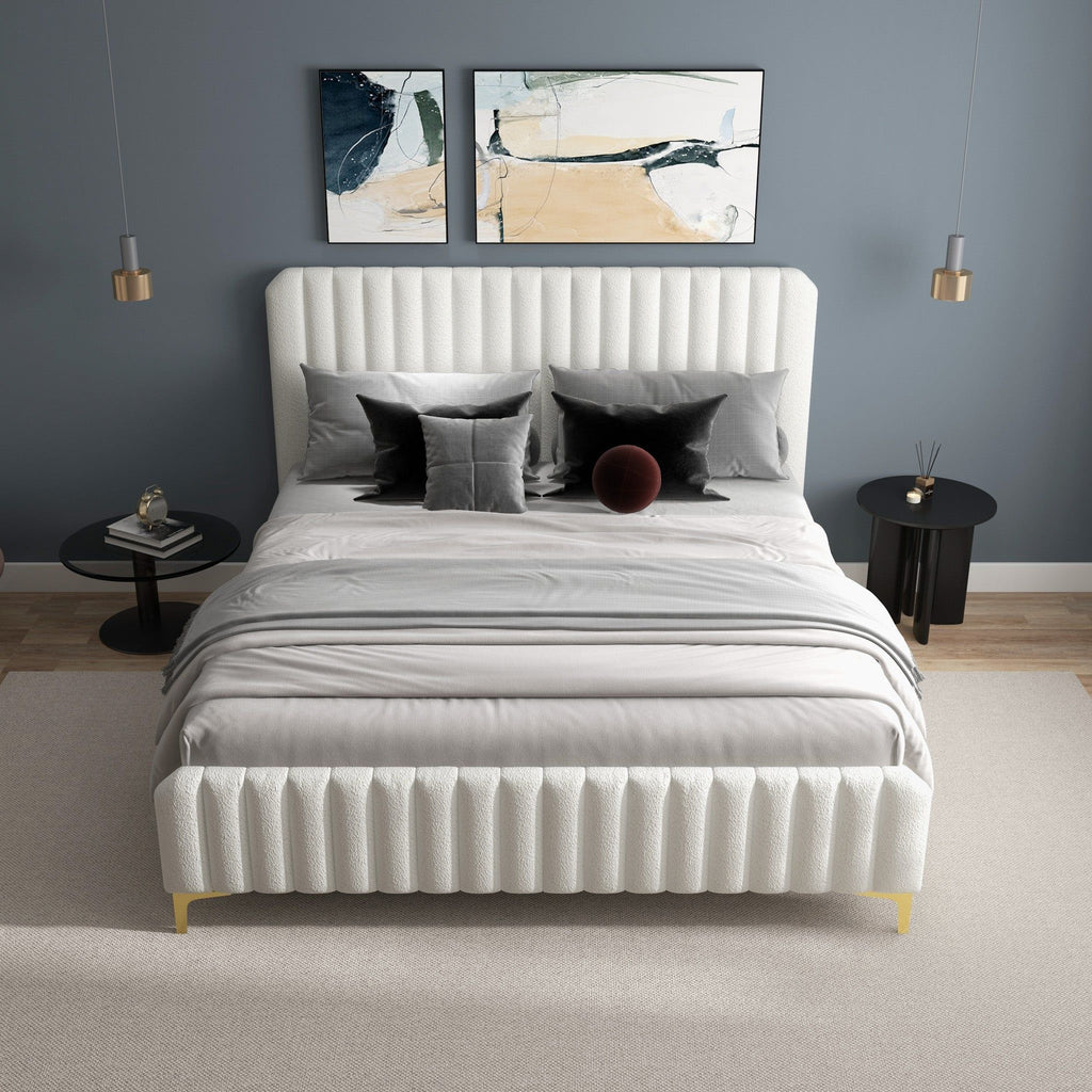 Valery - Upholstered Platform Bed