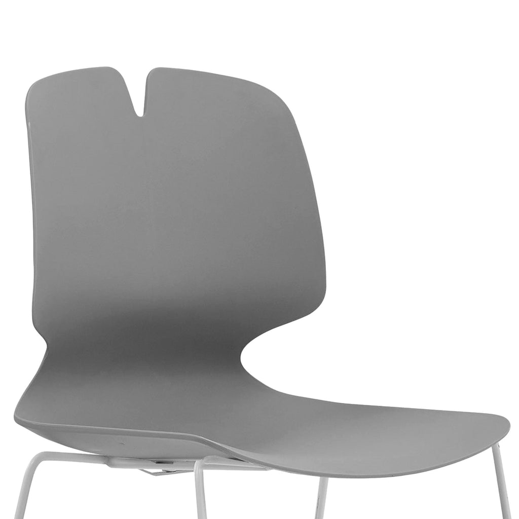 Modern Stacked Office Chairs (Set of 4)