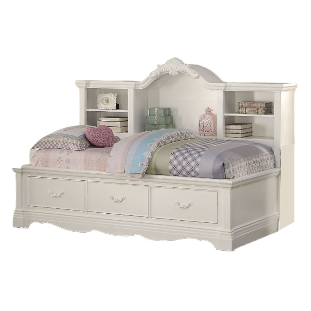 Estrella - Twin Daybed With Storage - White