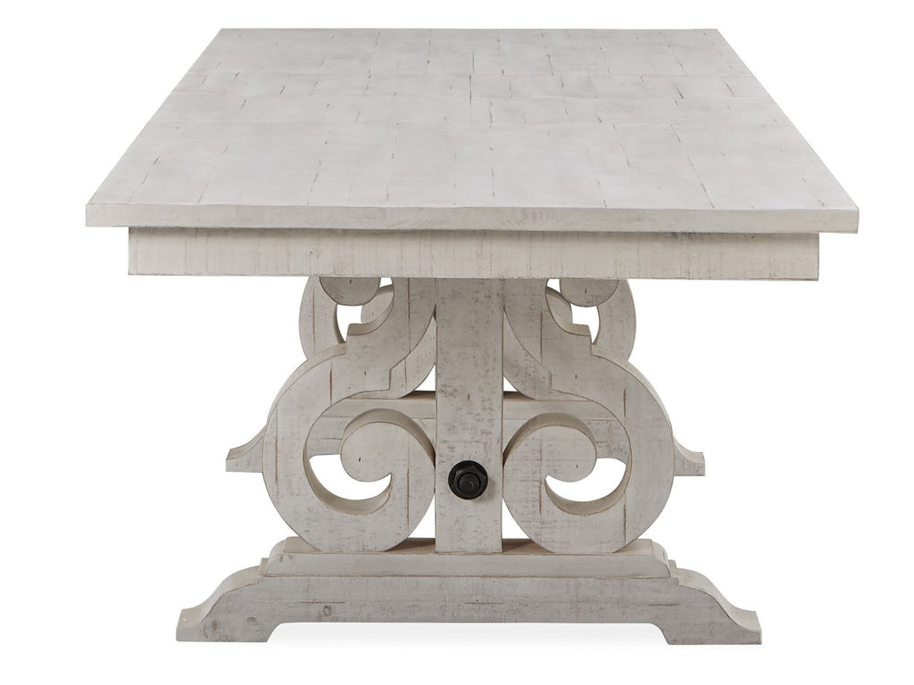 Bronwyn - Rectangular Dining Table - Alabaster