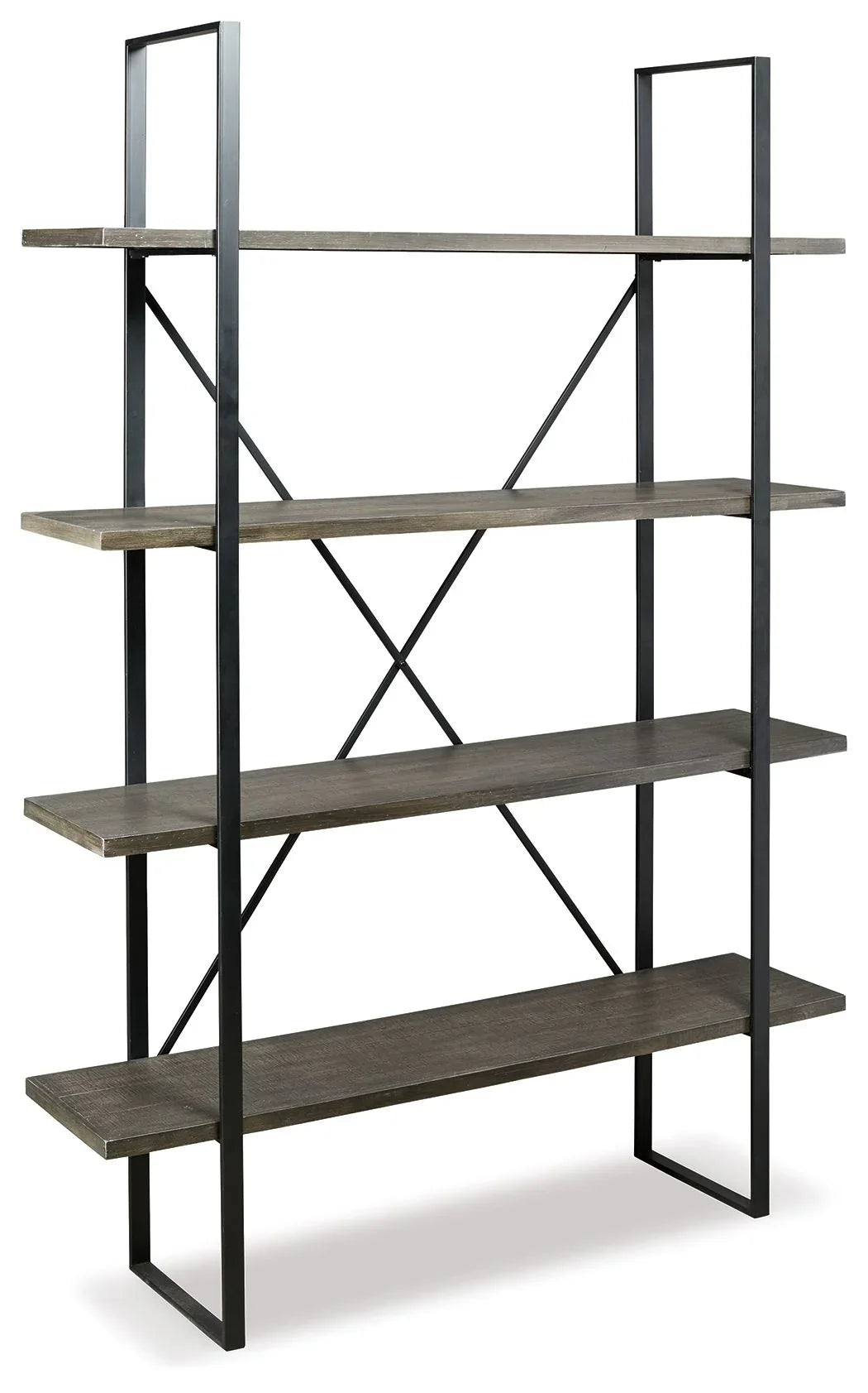 Gilesgrove - Bookcase - Black / Gray