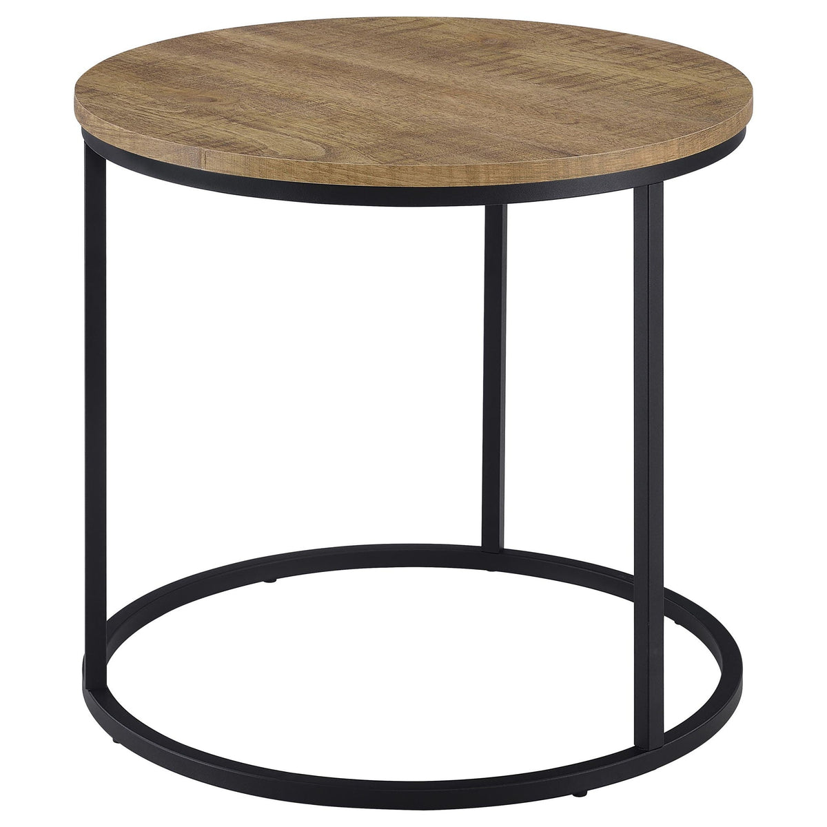 Lainey Round Occasional Side End Table Mango