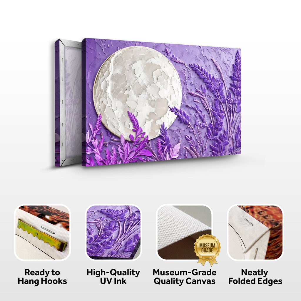 Lavander Moon Wall Art