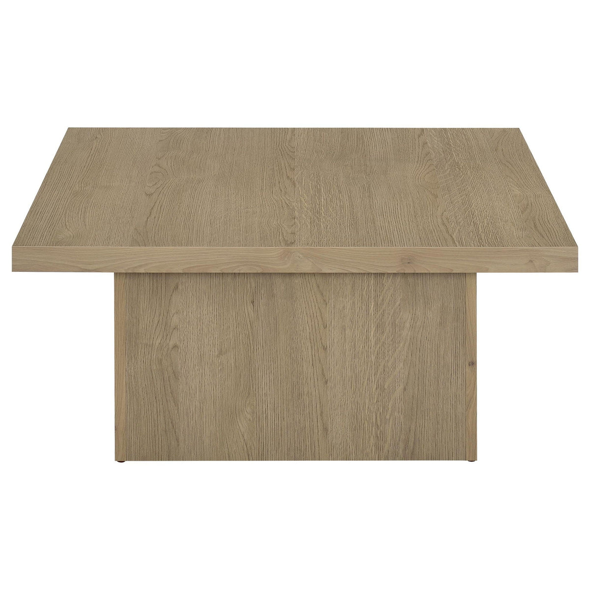 Devar Square Engineered Wood Cocktail Coffee Table Latte