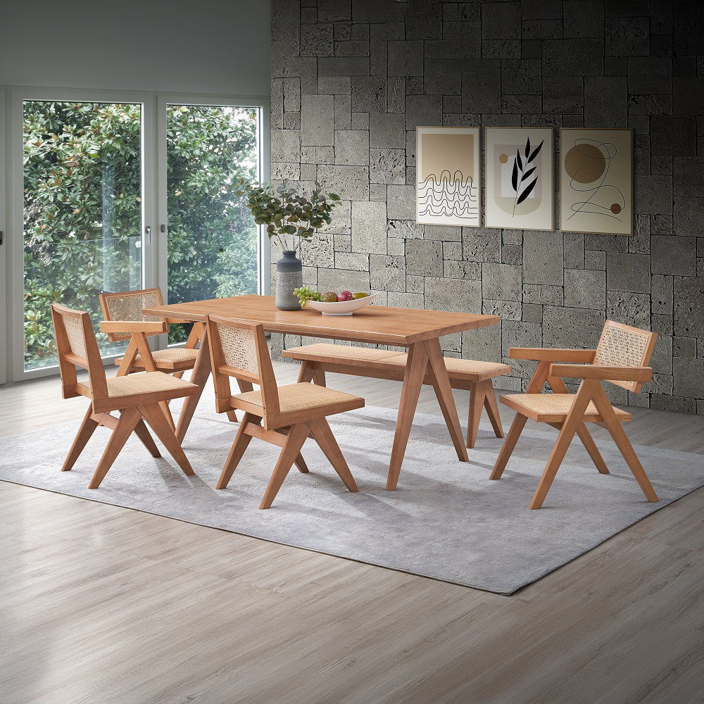 Velentina - Dining Table - Natural
