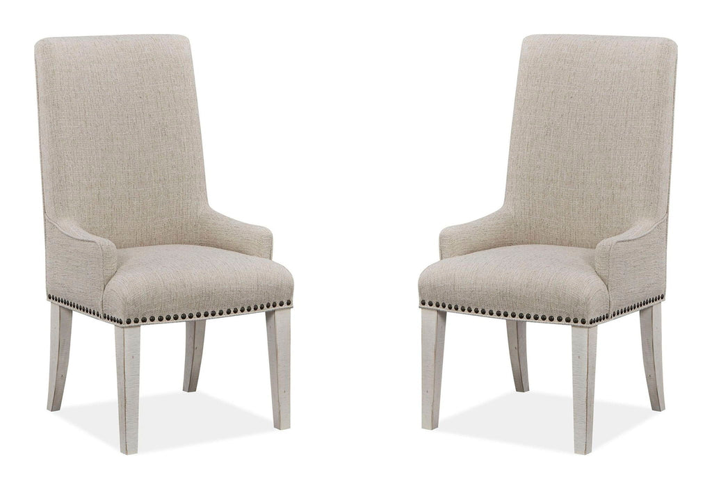 Bronwyn - Upholstered Host Side Chair (Set of 2) - Alabaster