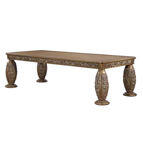 Constantine - Dining Table - Brown & Gold