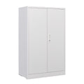 Metal Storage Cabinet With Locking Doors And Adjustable Shelf, Folding Filing Storage Cabinet, Folding Storage Locker Cabinet For Home Office, School, Garage