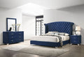 Melody 4-piece Eastern King Bedroom Set Pacific Blue