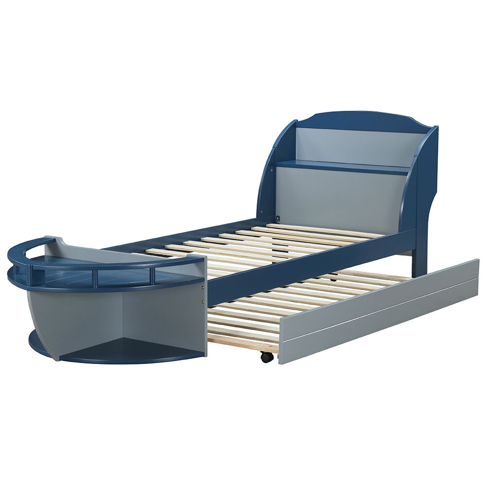 Neptune II - Twin Trundle Optional - Gray