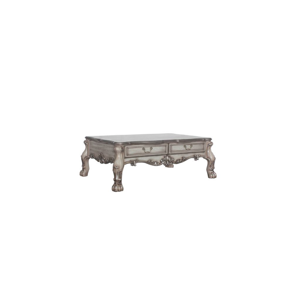Dresden - 20" Coffee Table - Vintage Bone White