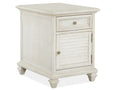Newport - Chairside End Table - Alabaster