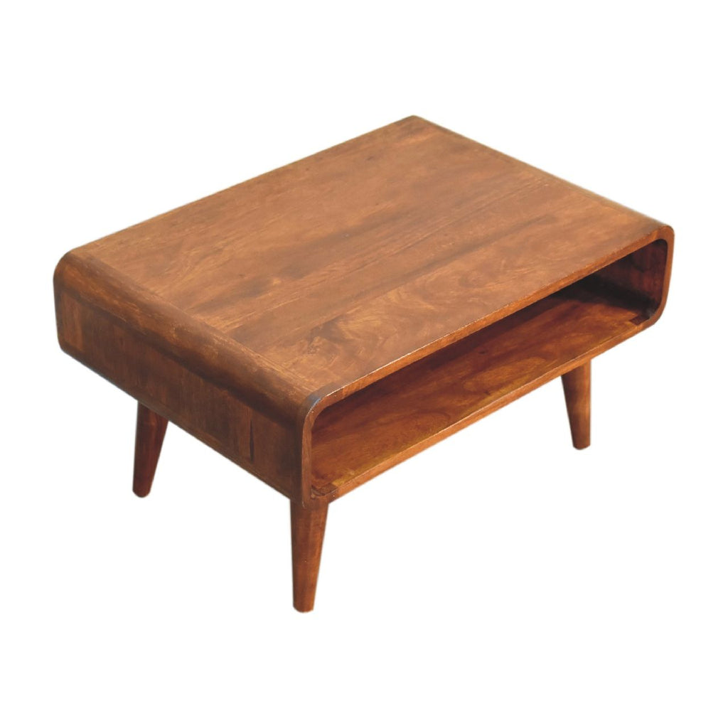 Solid Wood Open Media Unit