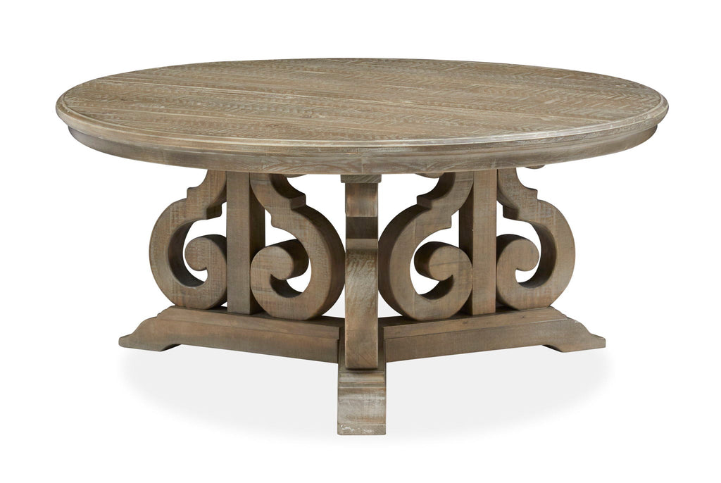 Tinley Park - Round Cocktail Table - Dove Tail Gray