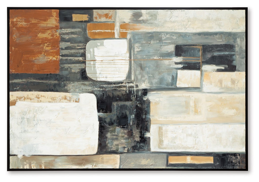 Howford - Wall Art - Brown / Black / Gray