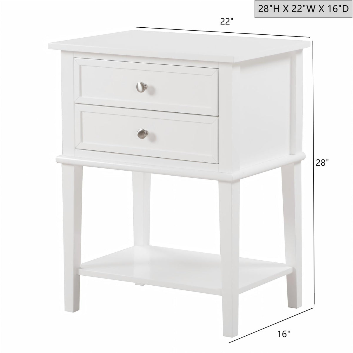Vibrant Contemporary Nightstand
