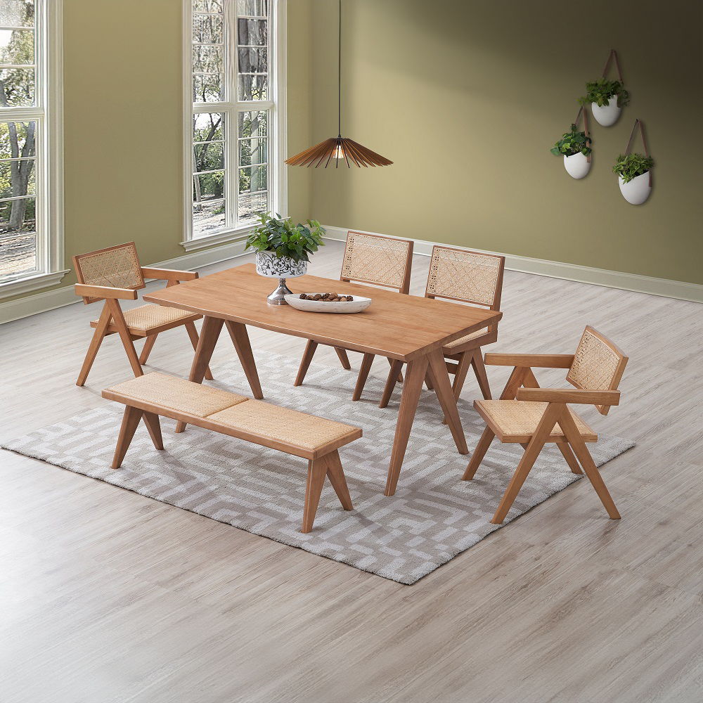 Velentina - Dining Table - Natural