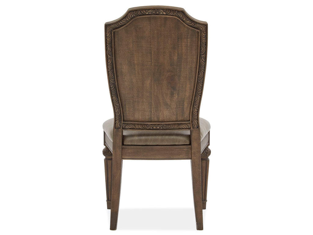 Durango - Wood Dining Side Chair With Upholstered Seat and Back (Set of 2) - Willadeene Brown