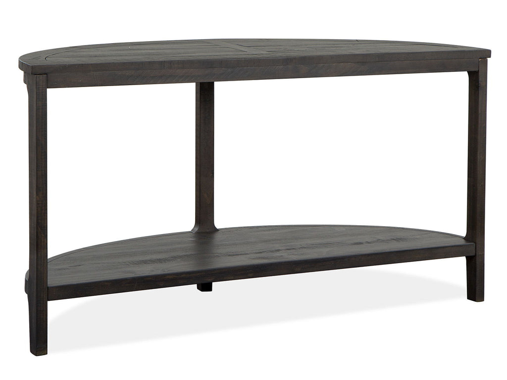 Boswell - Demilune Sofa Table - Peppercorn